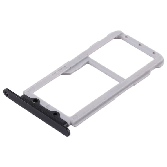 2 SIM Card Tray / Micro SD Card Tray for Huawei Nova 2s(Black)