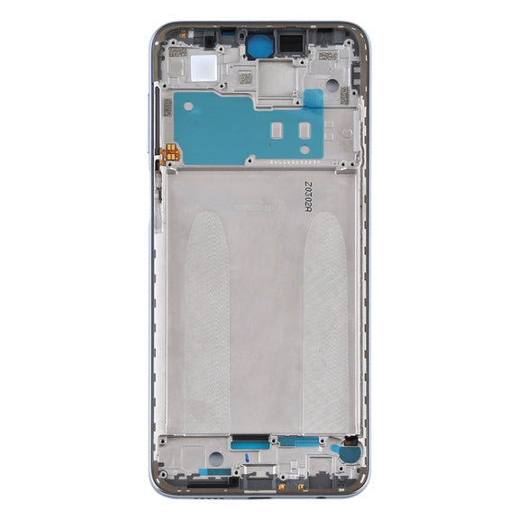 Original Front Housing LCD Frame Bezel Plate for Xiaomi Redmi Note 9S / Note 9 Pro(India) / Note 9 Pro Max / Note 10 Lite(Silver)
