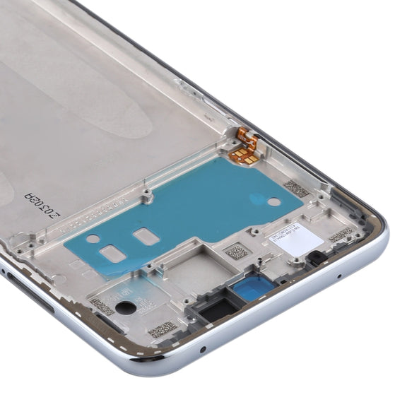 Original Front Housing LCD Frame Bezel Plate for Xiaomi Redmi Note 9S / Note 9 Pro(India) / Note 9 Pro Max / Note 10 Lite(Silver)