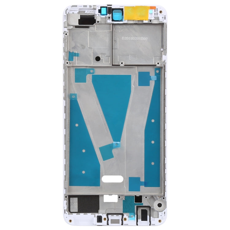 Front Housing LCD Frame Bezel for Huawei Enjoy 8 Plus(White)