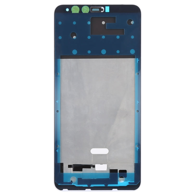 Front Housing LCD Frame Bezel for Huawei Enjoy 8 Plus(White)