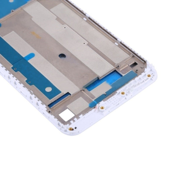 Front Housing LCD Frame Bezel for Xiaomi Redmi Note 5A Prime / Y1(White)