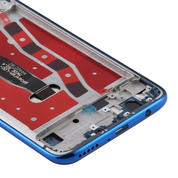 OEM LCD Screen for Huawei Nova 5i Digitizer Full Assembly with Frame(Blue)