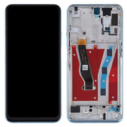 OEM LCD Screen for Huawei P smart Pro 2019 Digitizer Full Assembly with Frame(Blue)