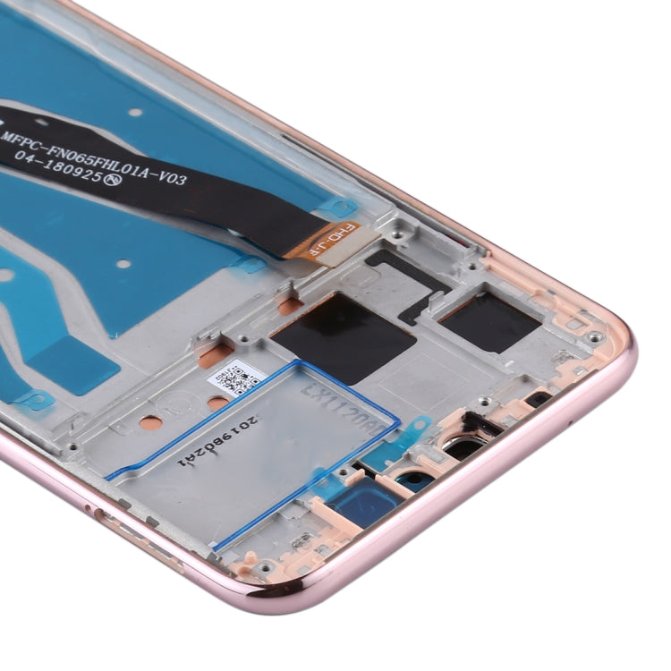 OEM LCD Screen for Huawei Y9 (2019) Digitizer Full Assembly with Frame(Gold)