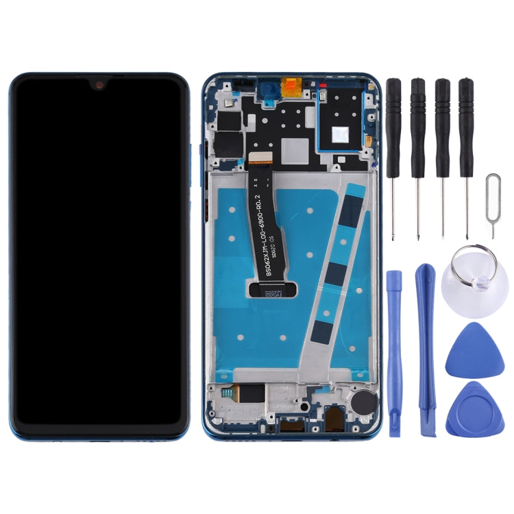 OEM LCD Screen for Huawei P30 Lite (RAM 4G / Standard Version) Digitizer Full Assembly with Frame(Blue)