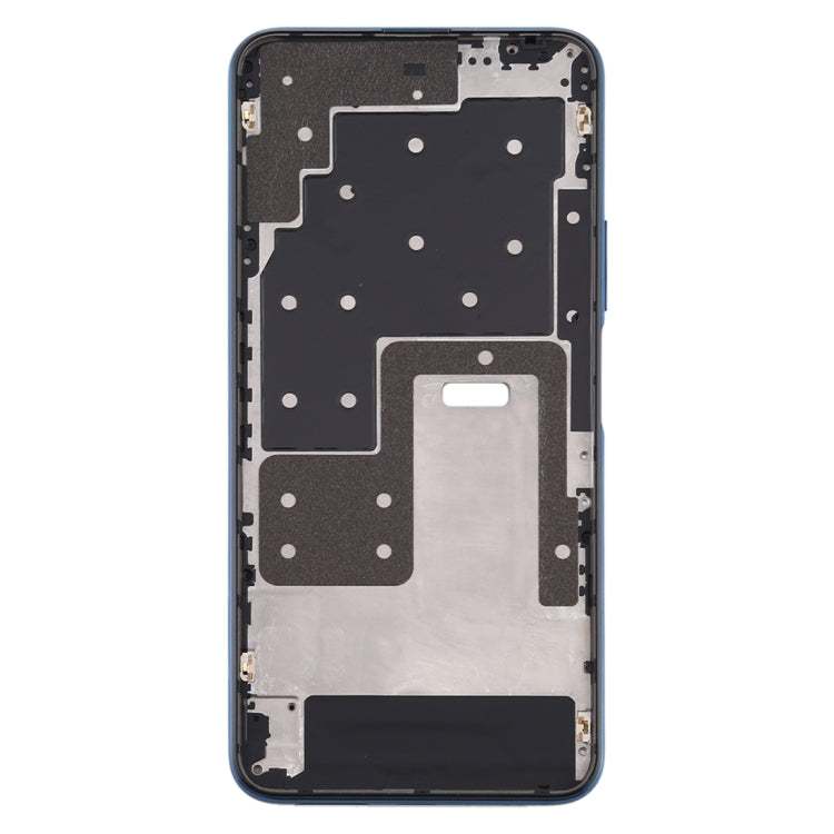 Original Middle Frame Bezel Plate for Huawei Honor X10 5G(Blue)