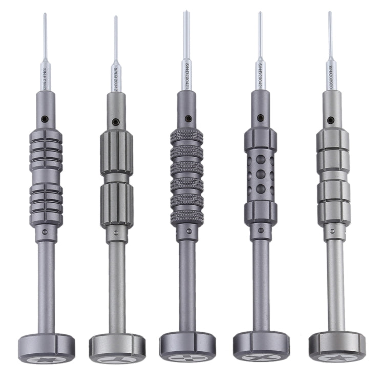 QIANLI 5 in 1 Repair Tool Precision Multi-purpose 3D Grenade Magnetic Screwdriver Set