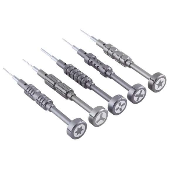 QIANLI 5 in 1 Repair Tool Precision Multi-purpose 3D Grenade Magnetic Screwdriver Set