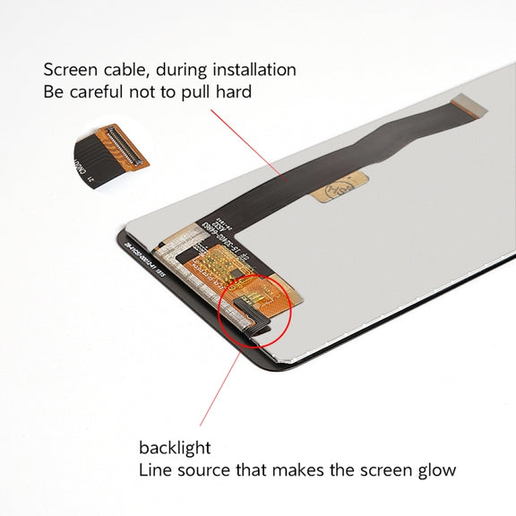 OEM LCD Screen for ZTE Nubia Z18 Mini / NX611J / NX611H with Digitizer Full Assembly (Black)