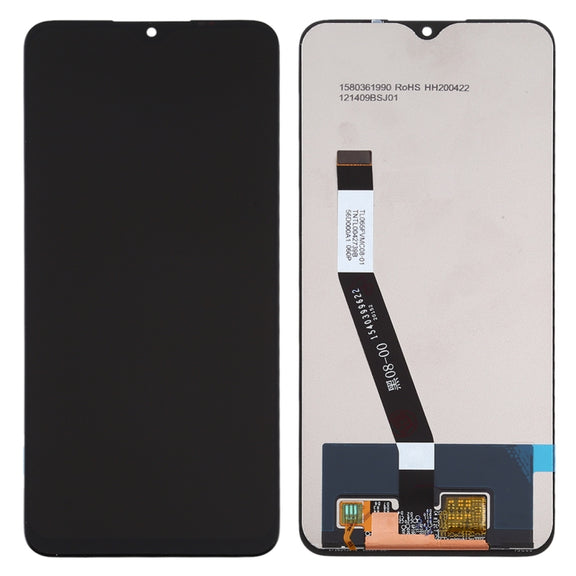 TFT LCD Screen for Xiaomi Redmi 9/Redmi 9 Prime/Poco M2 Digitizer Full Assembly with Frame(Black)