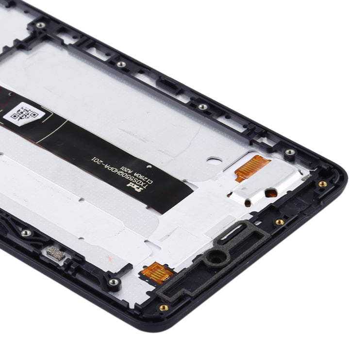 TFT LCD Screen for Nokia 2.1 Digitizer Full Assembly with Frame (Black)
