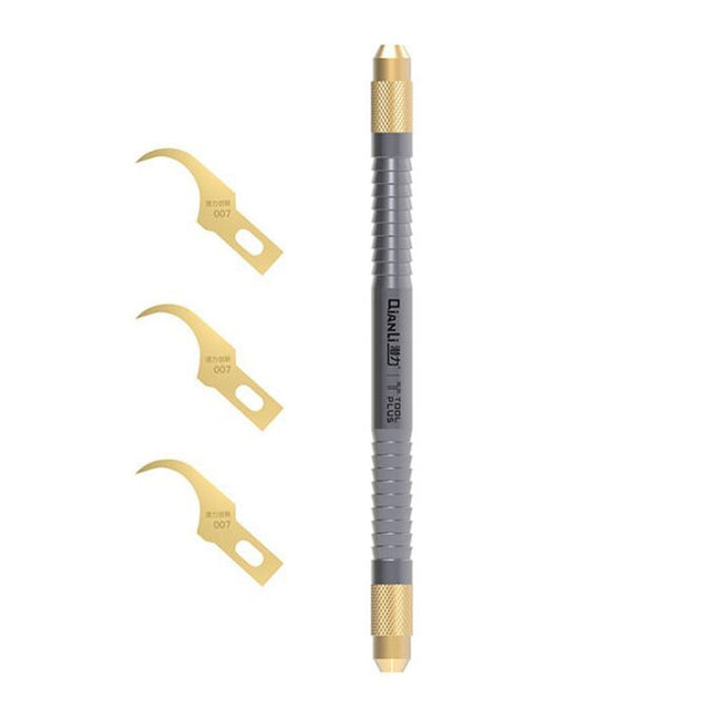 QIANLI 007 Multifunctioal CPU IC Glue Remover Knife Thin Blade Motherboard BGA Chip Glue Cleaning Knife