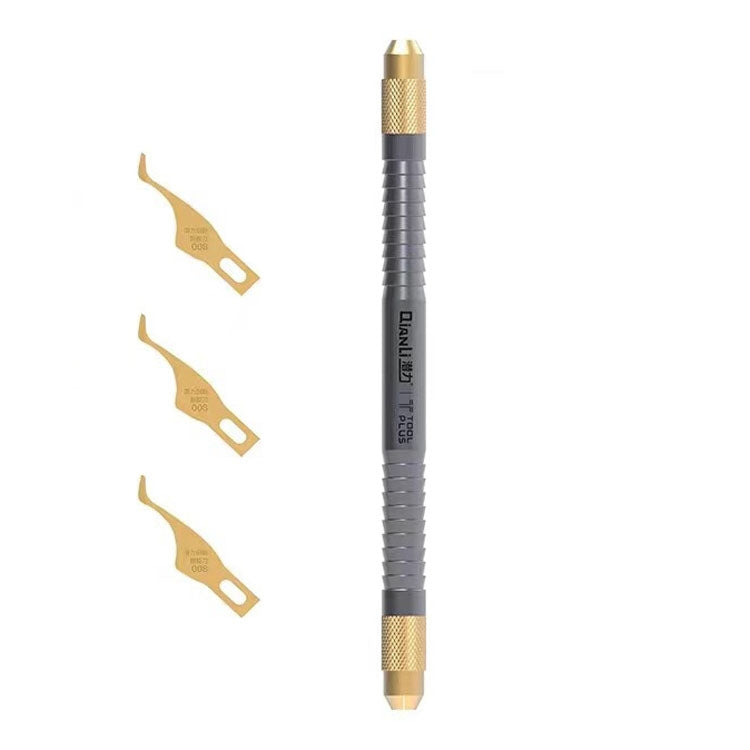 QIANLI 008 Multifunctioal CPU IC Glue Remover Knife Thin Blade Motherboard BGA Chip Glue Cleaning Knife
