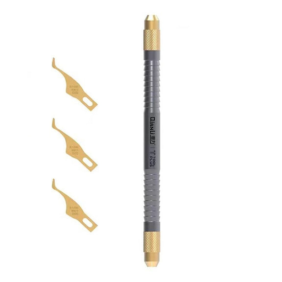 QIANLI 008 Multifunctioal CPU IC Glue Remover Knife Thin Blade Motherboard BGA Chip Glue Cleaning Knife