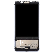 OEM LCD Screen for BlackBerry Keyone Digitizer Full Assembly with Frame(Silver)