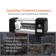 Intelligent Touch LCD Screen Flexible TPU Hydraulic Film Protector Cutter Machine