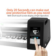 Intelligent Touch LCD Screen Flexible TPU Hydraulic Film Protector Cutter Machine