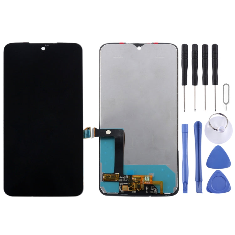 TFT LCD Screen for Motorola Moto G7 with Digitizer Full Assembly (Black)