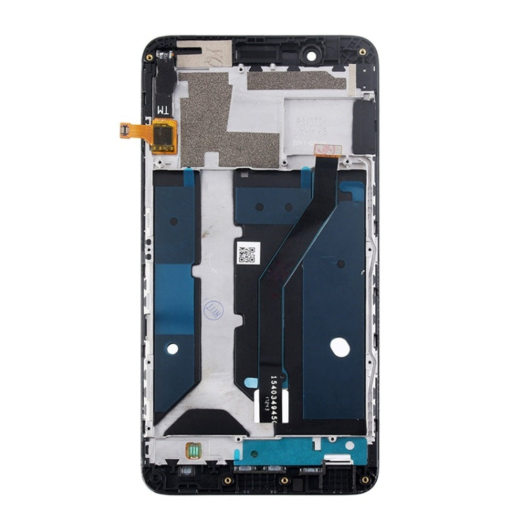 OEM LCD Screen For ZTE Blade Z Max / Z982 Digitizer Full Assembly with Frame���Black)