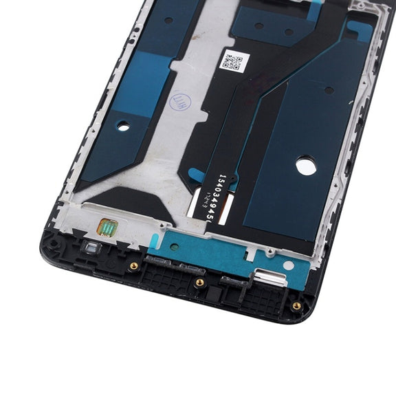 OEM LCD Screen For ZTE Blade Z Max / Z982 Digitizer Full Assembly with Frame���Black)