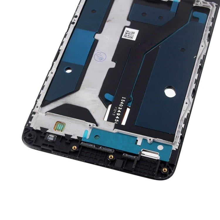 OEM LCD Screen For ZTE Blade Z Max / Z982 Digitizer Full Assembly with Frame���Black)