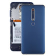 Battery Back Cover with Camera Lens & Side Keys & Fingerprint Sensor for Nokia 6.1 / 6 (2018) / 6 (2nd Gen)(Blue) - Back Cover by PMC TechLife | Online Shopping South Africa | PMC TechLife