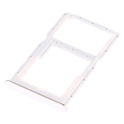 SIM Card Tray + SIM Card Tray / Micro SD Card Tray for Huawei P30 Lite (White)