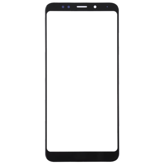 Front Screen Outer Glass Lens for Xiaomi Redmi Note 5 / Note 5 Pro(Black)