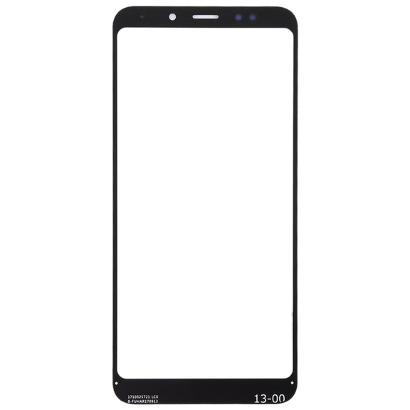 Front Screen Outer Glass Lens for Xiaomi Redmi Note 5 / Note 5 Pro(Black)