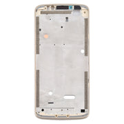 Front Housing LCD Frame Bezel for Motorola Moto E5(Gold)