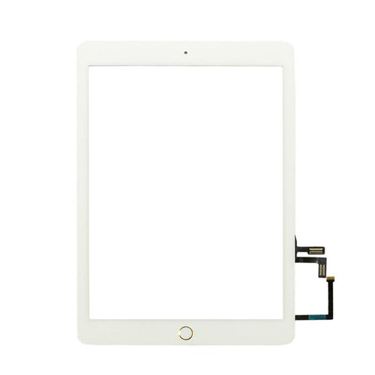 Touch Panel with Home Key Flex Cable for iPad 5 9.7 inch 2017 A1822 A1823(Gold)