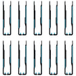 For Huawei Mate 20 Pro 10 PCS Front Housing Adhesive - Adhesive Sticker by PMC TechLife | Online Shopping South Africa | PMC TechLife