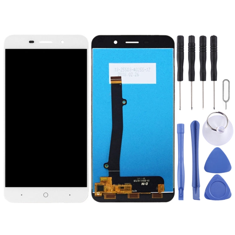 OEM LCD Screen for ZTE Blade A602 with Digitizer Full Assembly (White)