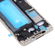 For Galaxy C5 / C5000 Front Housing LCD Frame Bezel Plate (Gold)