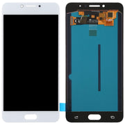 OLED LCD Screen for Galaxy C7 Pro / C7010 with Digitizer Full Assembly (White)