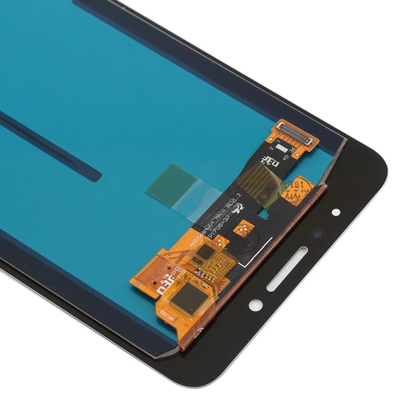 OLED LCD Screen for Galaxy C7 Pro / C7010 with Digitizer Full Assembly (White)