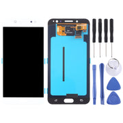 OLED LCD Screen for Galaxy C8, C710F/DS, C7100 with Digitizer Full Assembly (White)