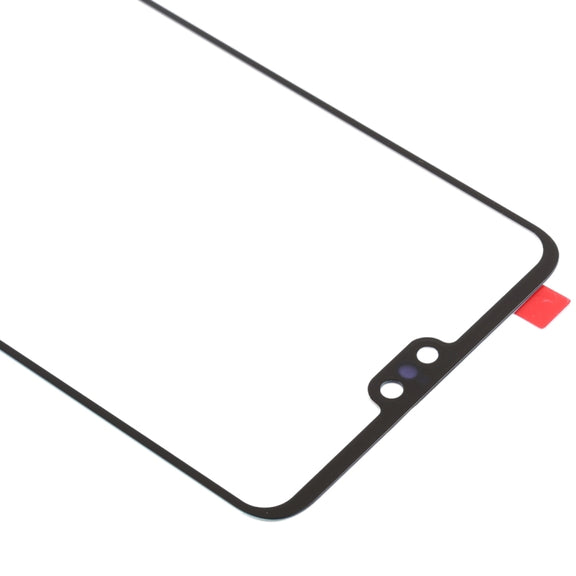 For Huawei P20  10PCS Front Screen Outer Glass Lens (Black)