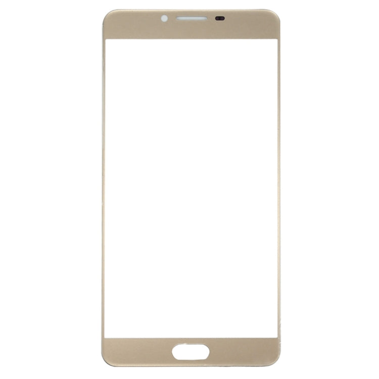 For Samsung Galaxy C9 Pro / C900 10pcs Front Screen Outer Glass Lens (Gold)