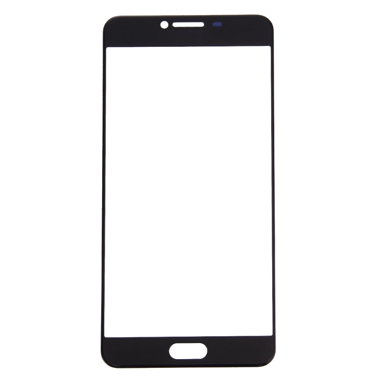For Samsung Galaxy C5 10pcs Front Screen Outer Glass Lens (Black)