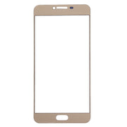 For Samsung Galaxy C5 10pcs Front Screen Outer Glass Lens (Gold)