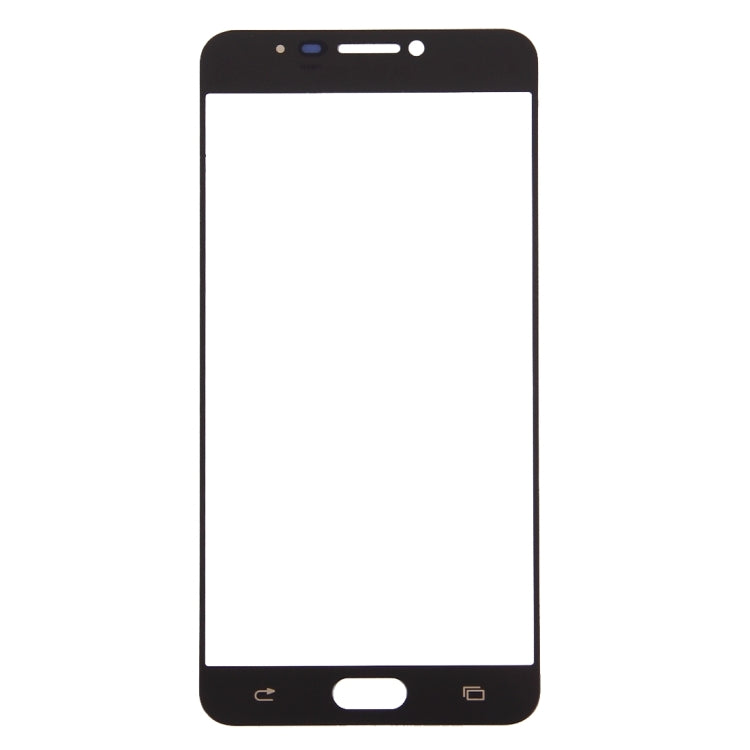 For Samsung Galaxy C5 10pcs Front Screen Outer Glass Lens (Gold)