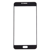 For Samsung Galaxy C7 10pcs Front Screen Outer Glass Lens (Black)