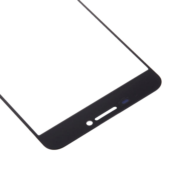 For Samsung Galaxy C7 10pcs Front Screen Outer Glass Lens (Black)