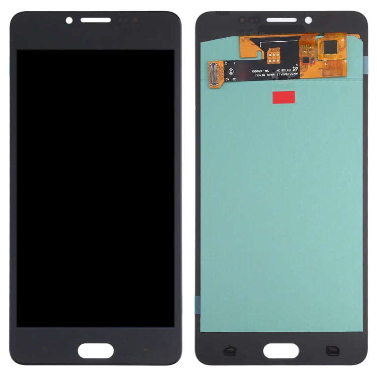 OLED Material LCD Screen and Digitizer Full Assembly for Samsung Galaxy C9 Pro SM-C9000/C900(Black)