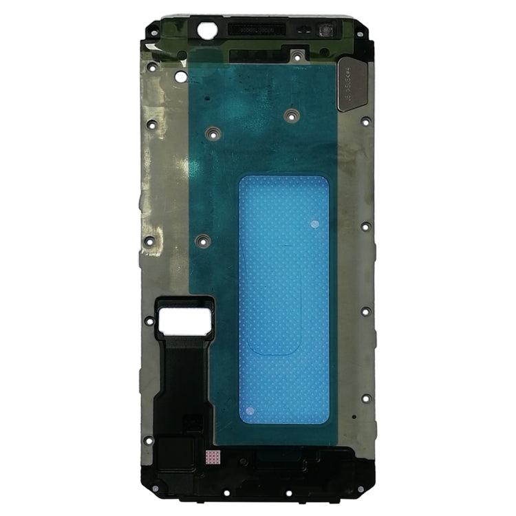 For Galaxy On6 / J6 / J600 Front Housing LCD Frame Bezel Plate (Black)