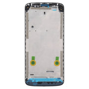 Front Housing LCD Frame Bezel Plate for Motorola Moto E5 Plus (Black)