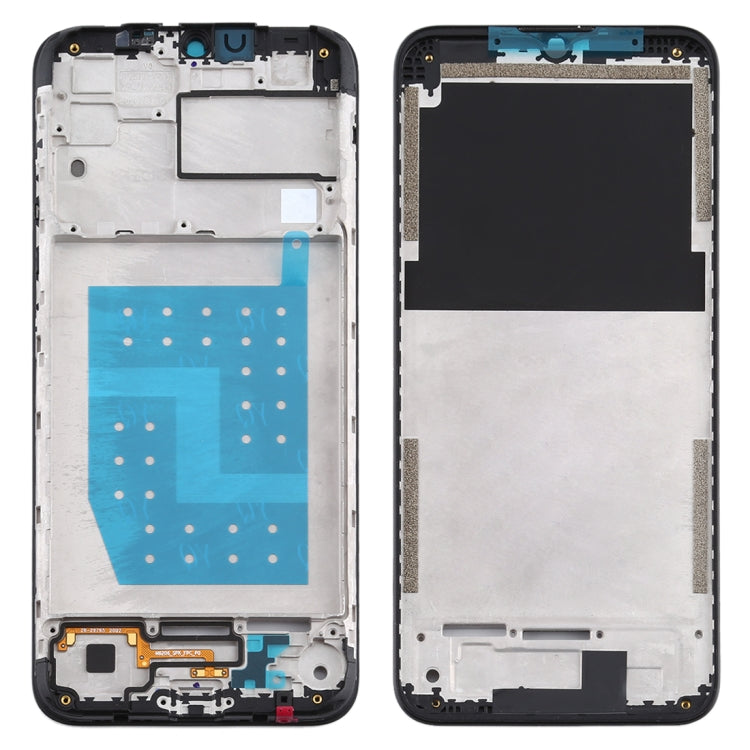 Front Housing LCD Frame Bezel Plate for Motorola Moto G8 Power Lite (Black)
