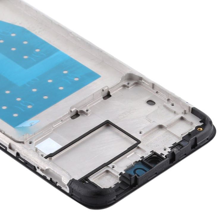 Front Housing LCD Frame Bezel Plate for Motorola Moto G8 Power Lite (Black)